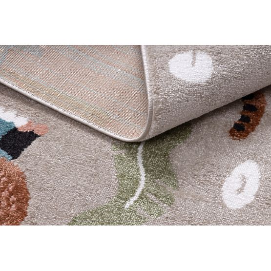 Koberec FUN Africa pro děti, zvířata, Afrika béžová