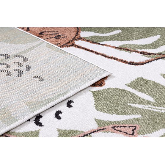 Koberec FUN Flami pro děti, plameňáci krém