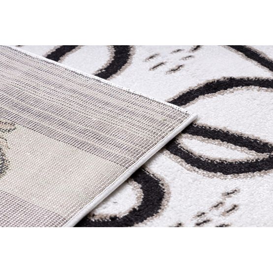 Koberec FUN Game pro děti, herní, lama krém