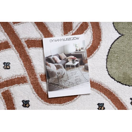 Koberec FUN Honey pro děti, medvěd, včely krém