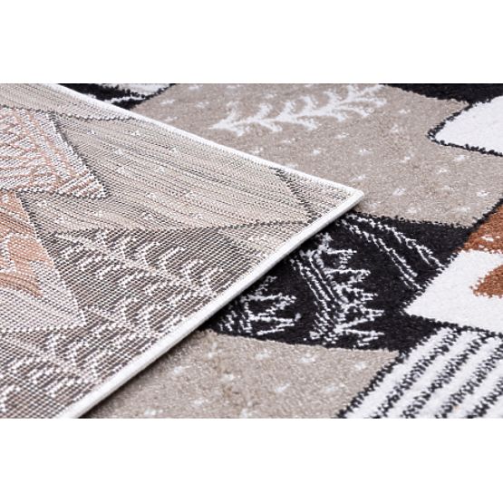 Koberec FUN Tops pro děti, hory, krém