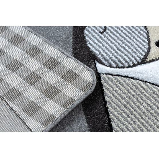 Koberec PETIT FARMA ZVÍŘATA, modrý