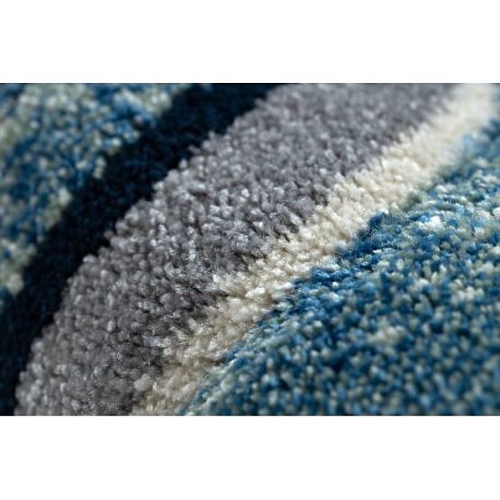 Koberec PETIT HELIKOPTÉRA, LETADLA, modrý