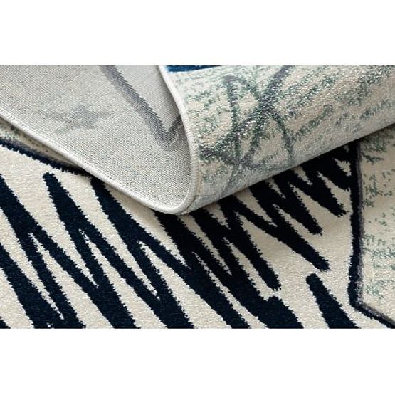 Koberec PETIT HVĚZDY, modrý