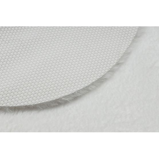 Koberec pratelný SHAPE 3105 Srdce Shaggy - slonová kost plyšový, protiskluzový