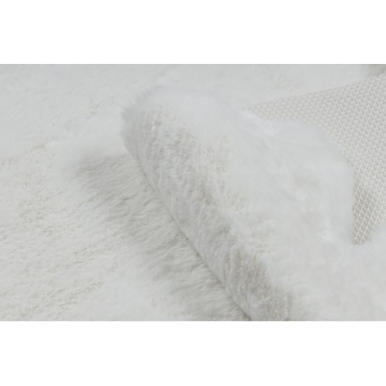 Koberec pratelný SHAPE 3146 Medvídek Shaggy - slonová kost plyšový, protiskluzový