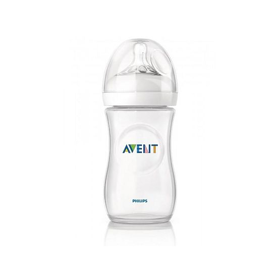 Kojenecká láhev Avent Natural transparentní 330 ml