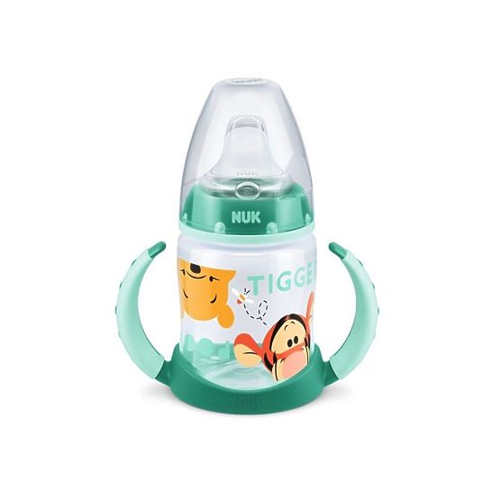 Kojenecká láhev na učení NUK 150 ml Disney Medvídek Pu zelená
