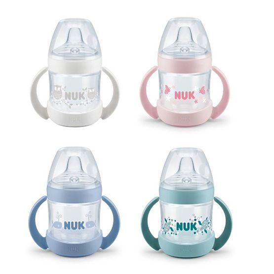 Kojenecká láhev na učení NUK Nature Sense 150 ml zelená