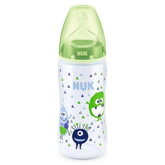 Kojenecká láhev NUK First Choice 300 ml zelená