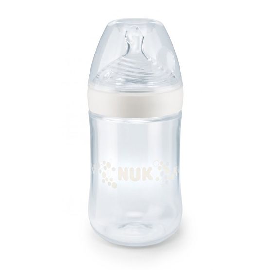 Kojenecká láhev NUK Nature Sense 260 ml bílá