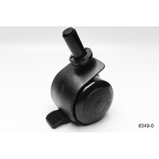 Kolečka k postýlce Alek - sada - různé barvy Barva postýlky: černá