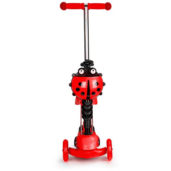 Koloběžka a odrážedlo Beruška - červená