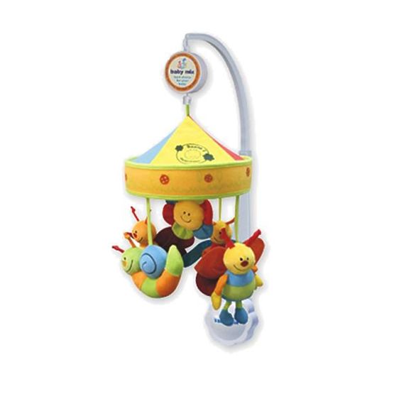 Kolotoč nad postýlku Baby Mix Louka Multicolor