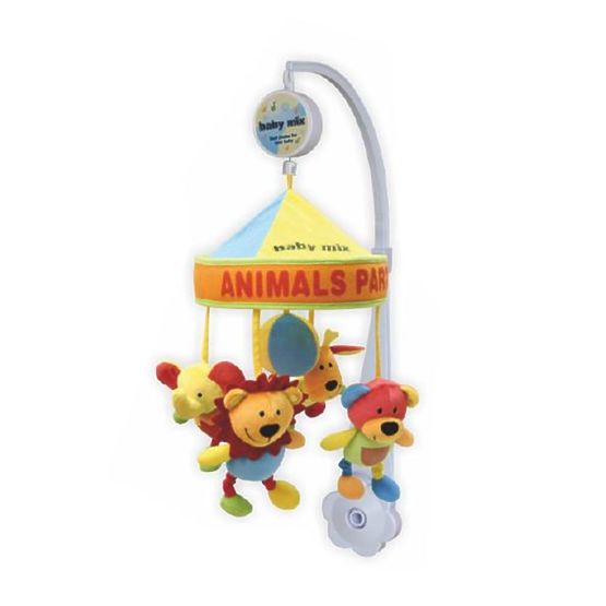 Kolotoč nad postýlku Baby Mix Přátelé Multicolor