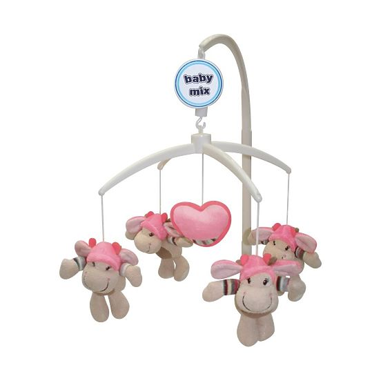 Kolotoč nad postýlku Baby Mix Sobi Multicolor
