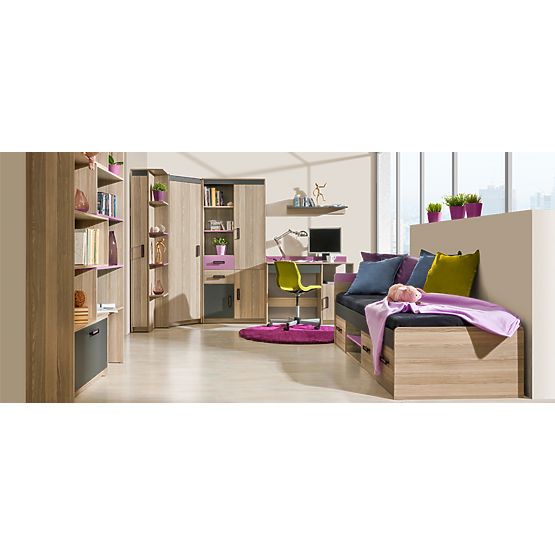 Kombinovaná šatní skříň UNI 3