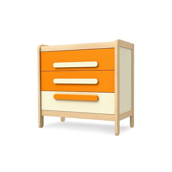 Komoda 3-šuplíky Simple