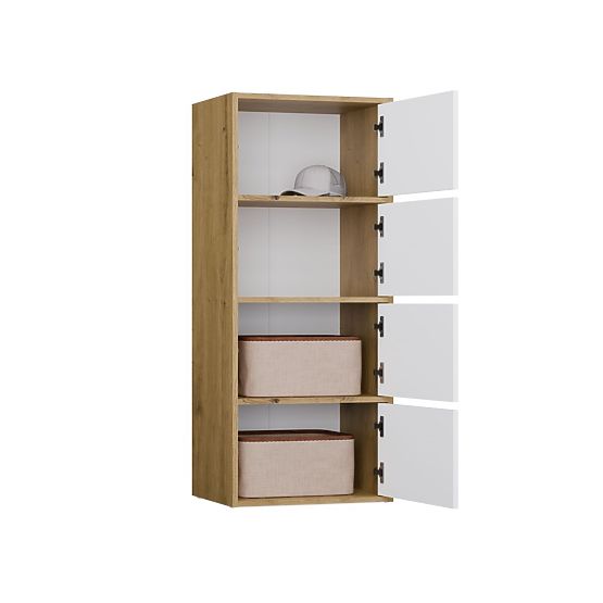 Komoda ALMA Přední BÍLÁ Korpus DUB ARTISAN