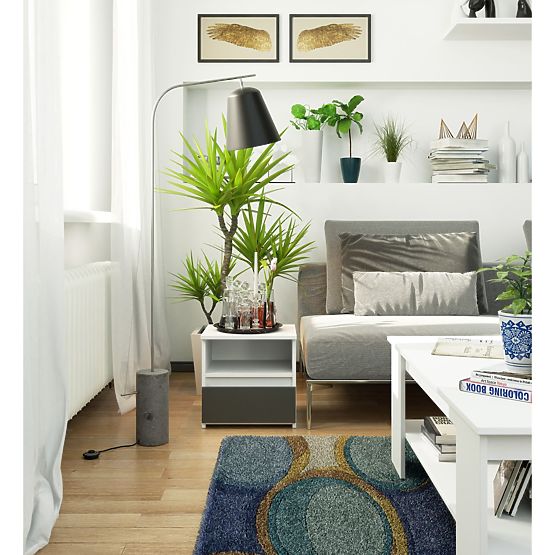 KOMODA CL1 PK BÍLÁ / GRAFIT ŠEDÁ