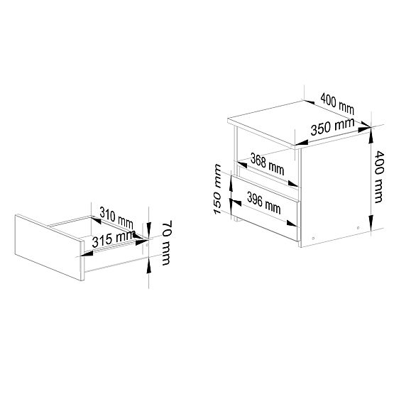 KOMODA CL1 PK BÍLÁ