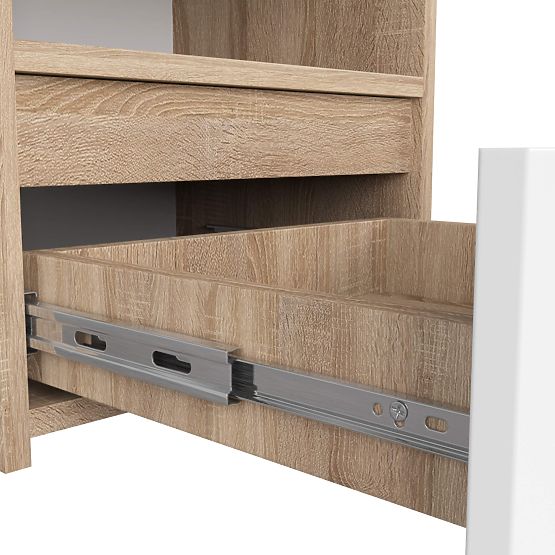 KOMODA CL1 PK DUB SONOMA / BÍLÁ