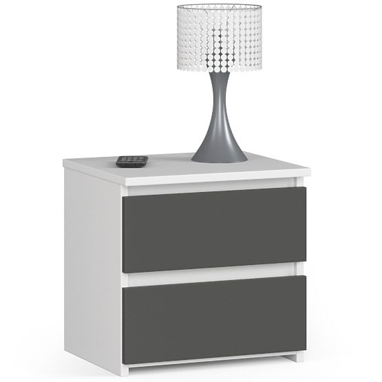 KOMODA CL2 2SZ CLP BÍLÁ / ŠEDÁ