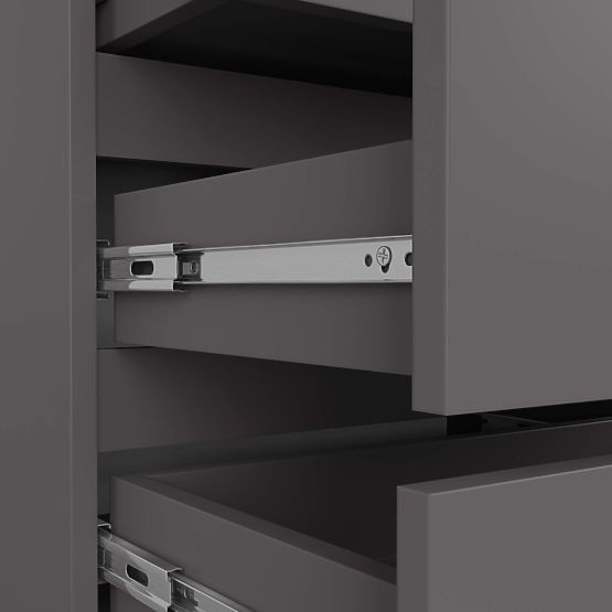 KOMODA CL3 3SZ CLP PK GRAFIT ŠEDÁ