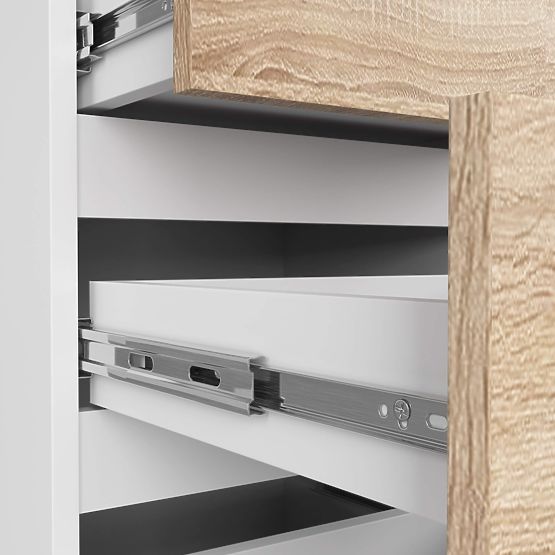 KOMODA CL4 PK BÍLÁ / DUB SONOMA