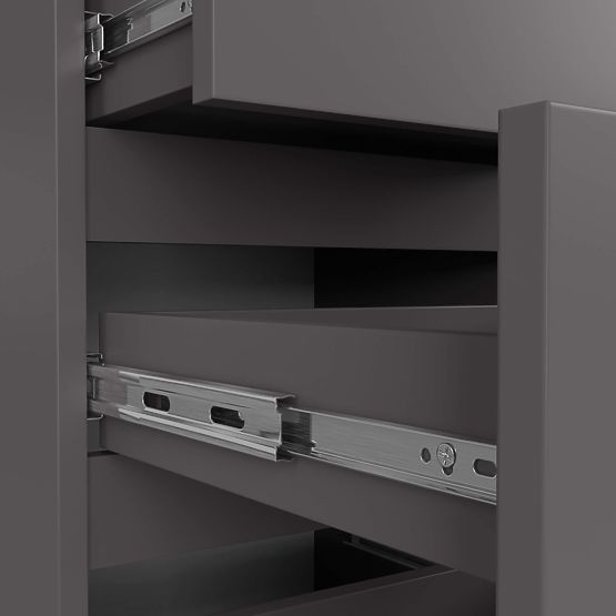 KOMODA CL4 PK GRAFIT ŠEDÁ