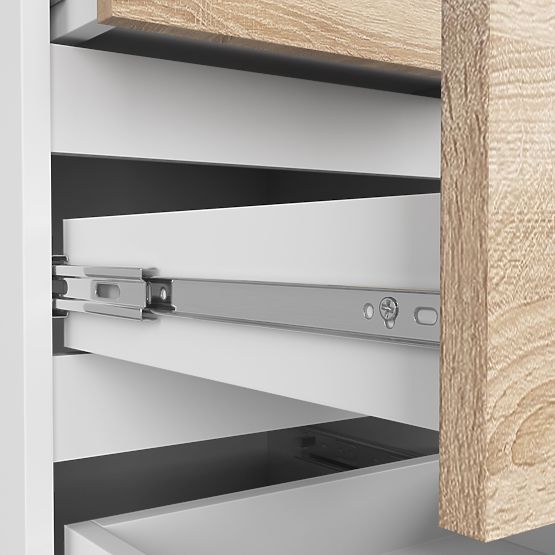 KOMODA CL5 PK BÍLÁ / DUB SONOMA