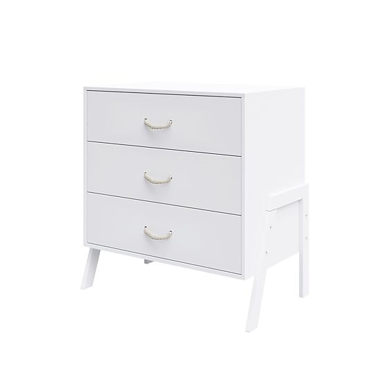 Komoda CONE - WHITE s přebalovacím pultem