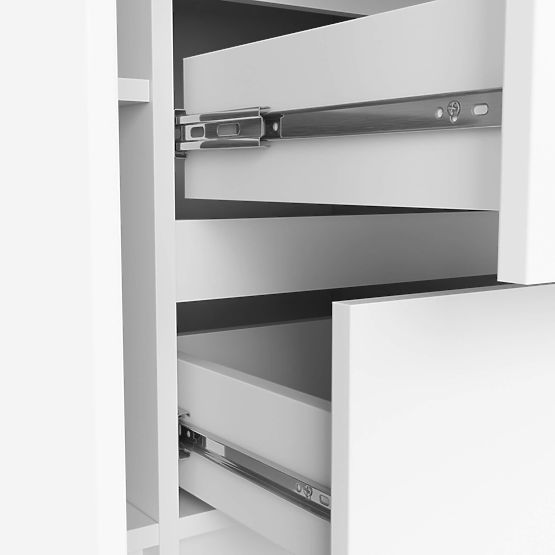 KOMODA K100 2D 3SZ PK BÍLÁ