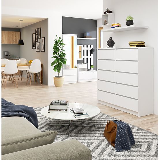 KOMODA K120 10SZ CLP PK BÍLÁ