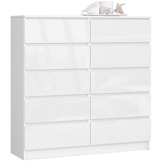 KOMODA K120 10SZ CLP PK BÍLÝ LESK