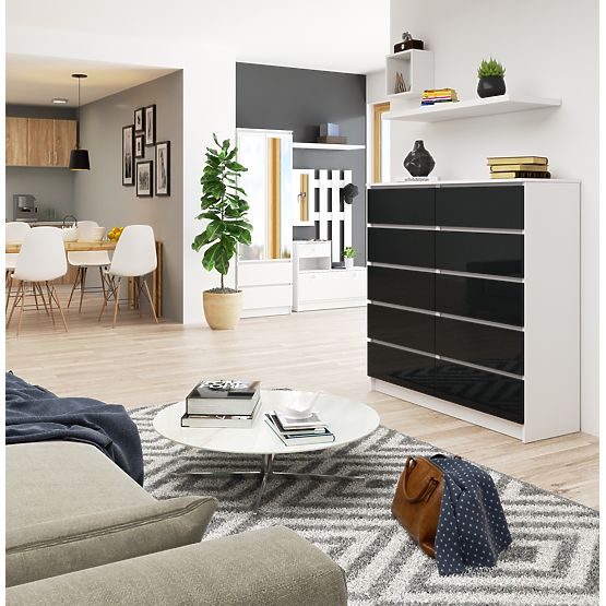 KOMODA K120 10SZ CLP PK GRAFIT LESK