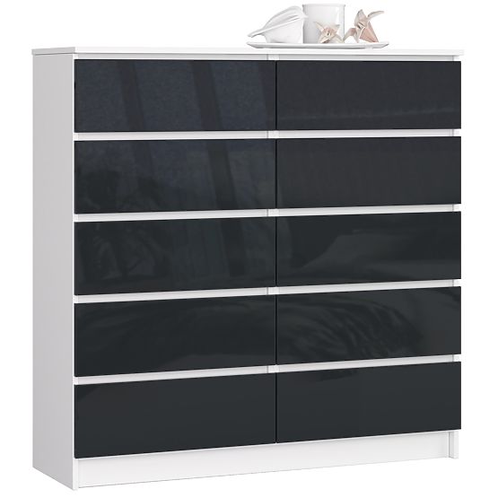 KOMODA K120 10SZ CLP PK GRAFIT LESK