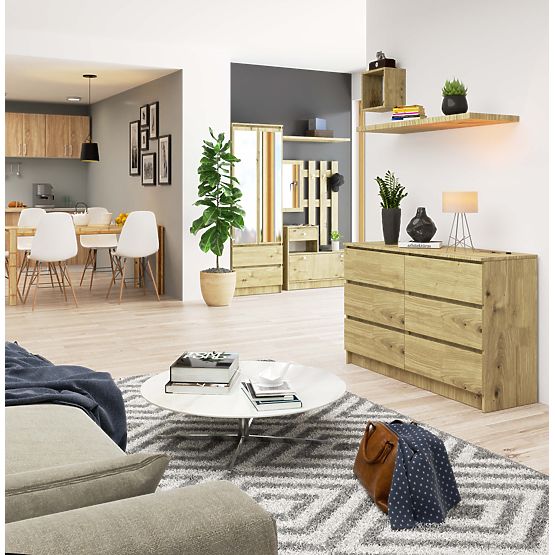 KOMODA K120 6SZ CLP DUB ARTISAN