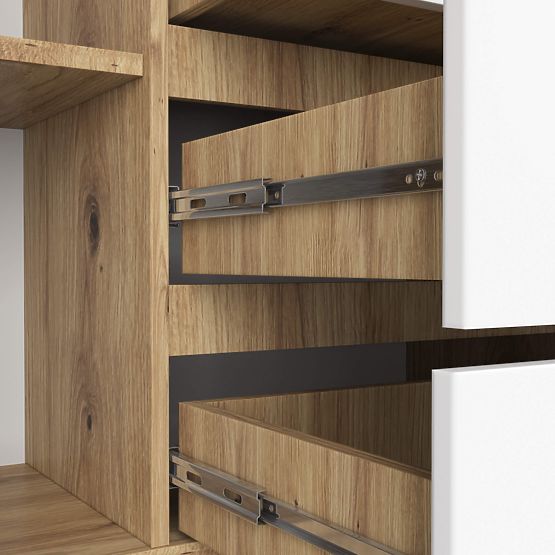 KOMODA K160 2D 4SZ CLP PK ARTISAN / BÍLÁ