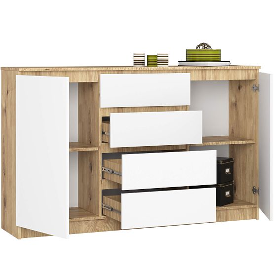 KOMODA K160 2D 4SZ CLP PK ARTISAN / BÍLÁ