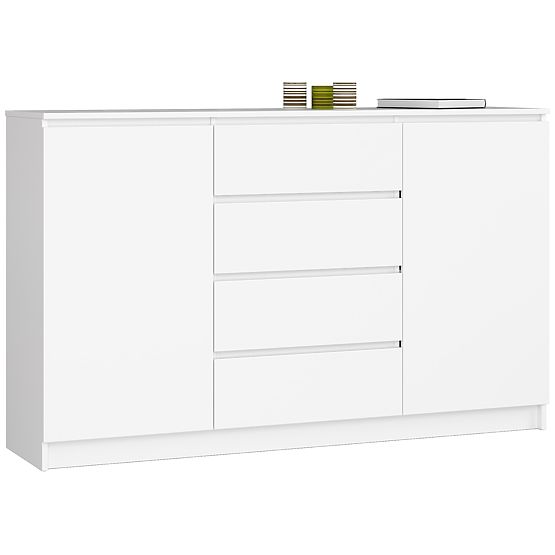 KOMODA K160 2D 4SZ CLP PK BÍLÁ