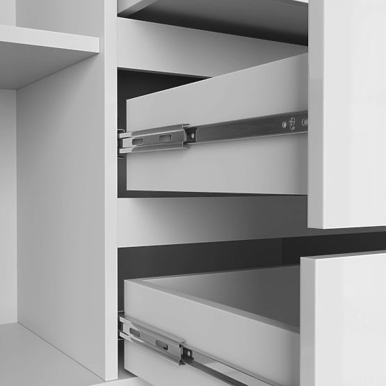 KOMODA K160 2D 4SZ CLP PK BÍLÝ LESK