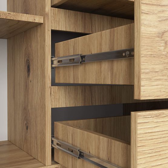 KOMODA K160 2D 4SZ CLP PK DUB ARTISAN