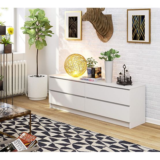 KOMODA K160 4SZ CLP PK BÍLÁ