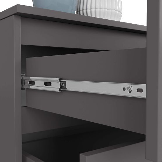 KOMODA K160 4SZ CLP PK GRAFIT ŠEDÁ