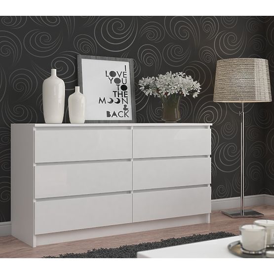 KOMODA K160 6SZ CLP PK BÍLÁ