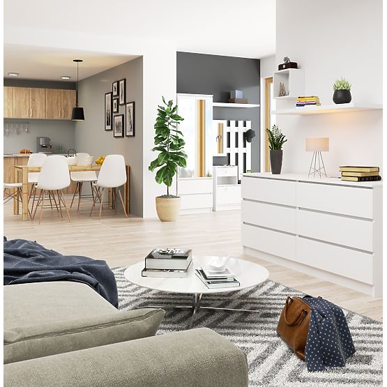 KOMODA K160 6SZ CLP PK BÍLÁ