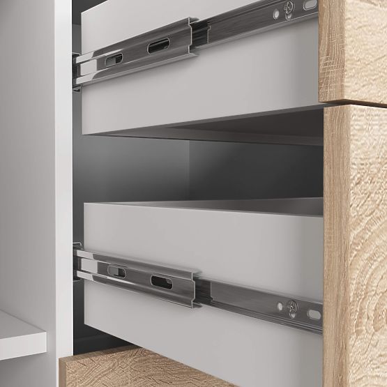 KOMODA K45 PK BÍLÁ / DUB SONOMA