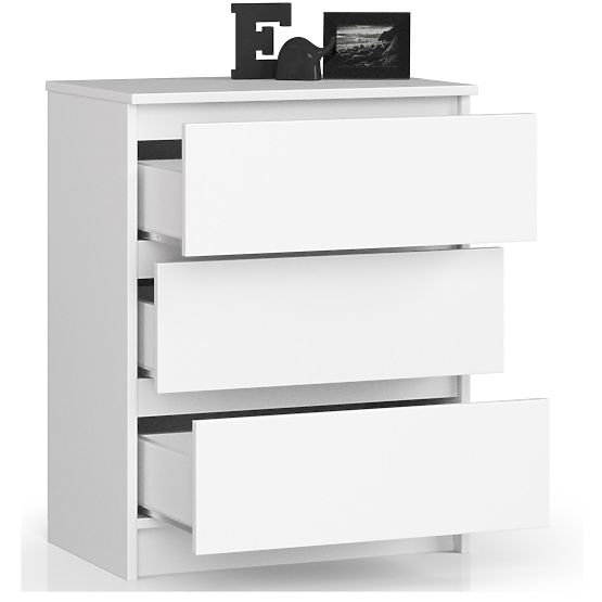 KOMODA K60 3SZ CLP BÍLÁ