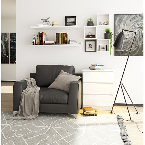 KOMODA K60 3SZ CLP PK BÍLÝ LESK